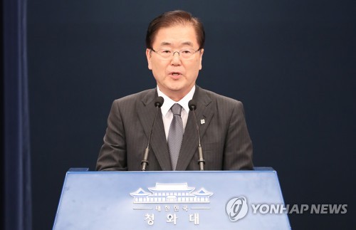 靑안보실장 "사드는 동맹 약속…근본적으로 바꿀 의도 없다"(종합) - 2