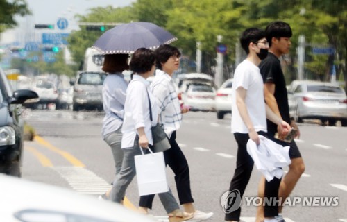 광주 올해 첫 폭염 경보