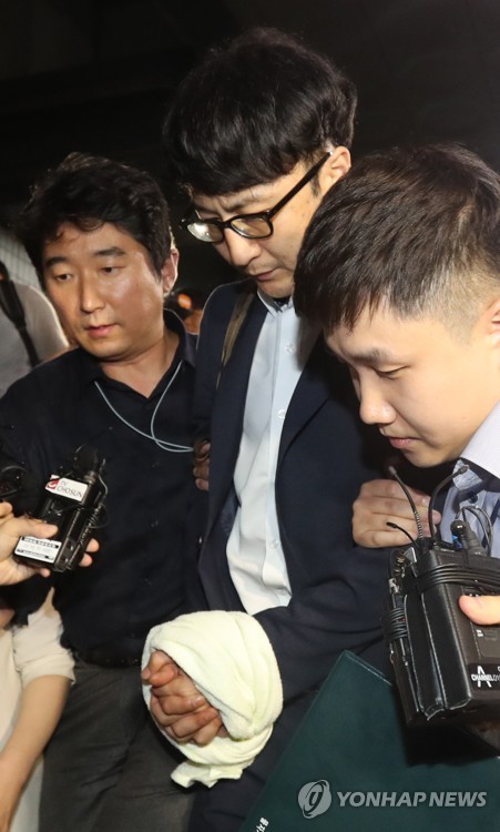 구속되는 이준서 전 최고위원