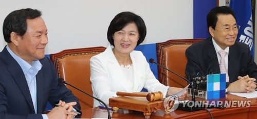 민주당 지도부 대화