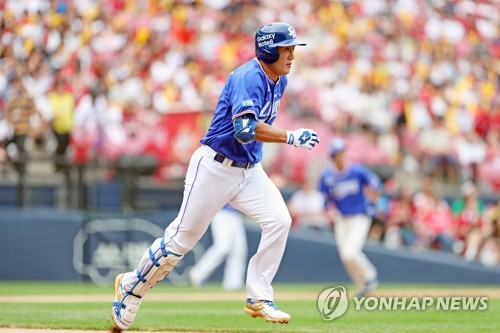 이승엽, 2점 적시타!