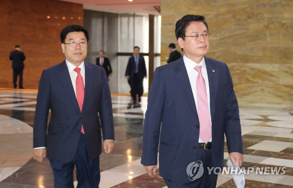 한국당, 국회일정 복귀
