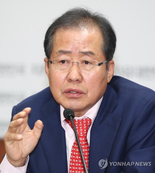 홍준표, 3차 혁신안 발표 관련 기자간담회