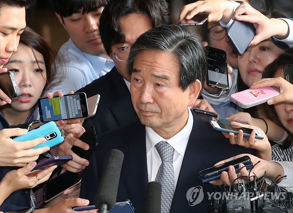 'KAI 경영비리 의혹정점' 하성용 검찰 소환