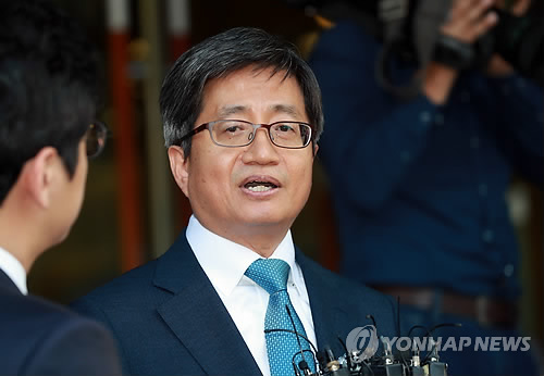 임명동의안 통과 소감 밝히는 김명수 후보자