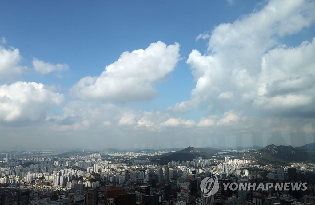 파란 가을하늘