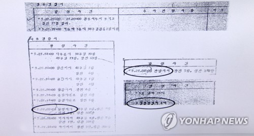 조작된 '전남도경 상황일지' 속 무기고 탈취 기록