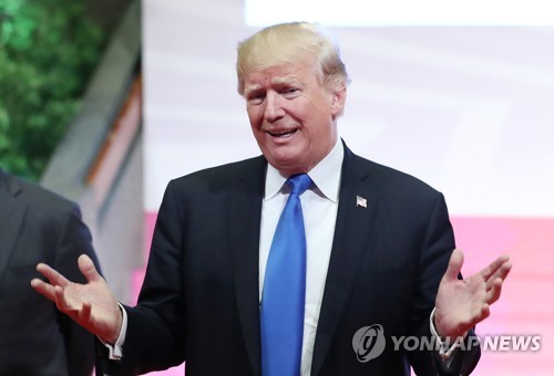 트럼프, 예고에 없던 아시아 순방 소감 발표