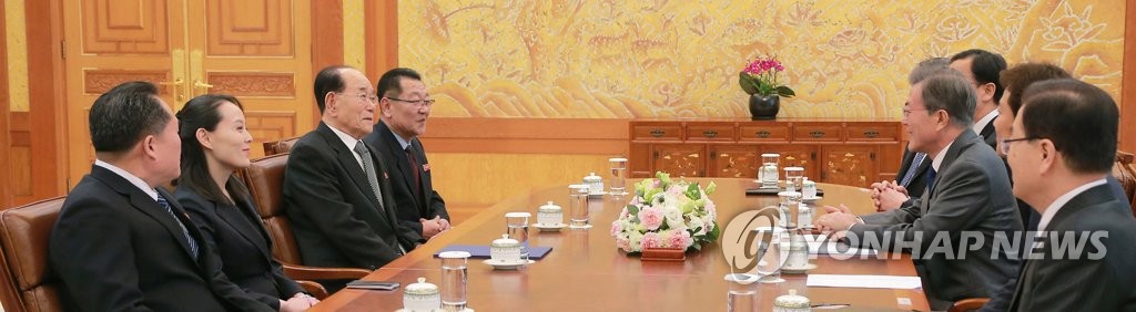 北朝鮮　文大統領との面会を報道