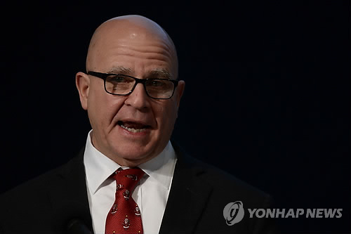 맥매스터 백악관 안보보좌관