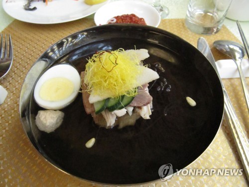 평양 옥류관 냉면