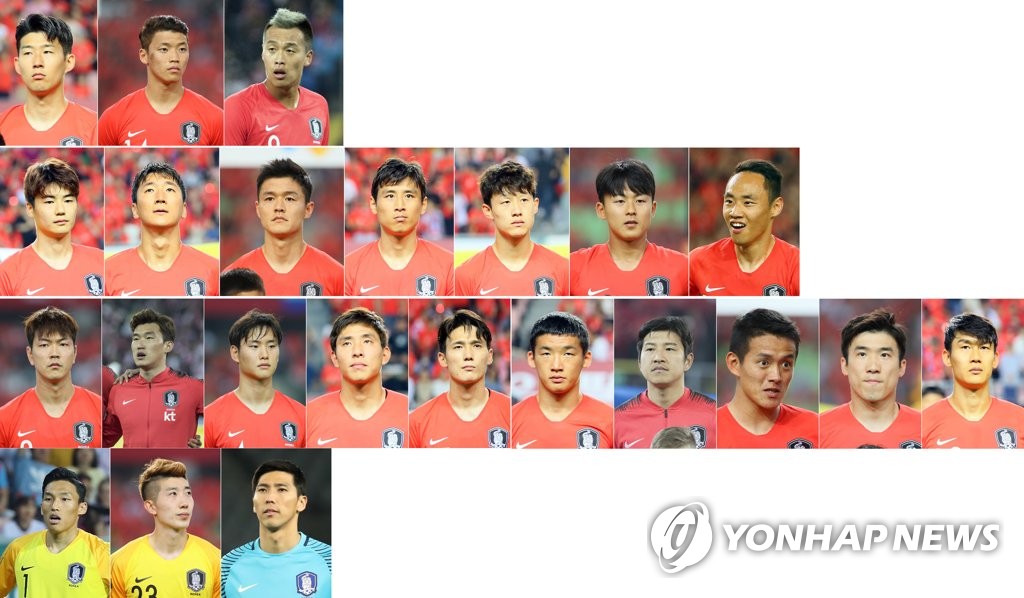 2018 러시아월드컵 태극전사 23인