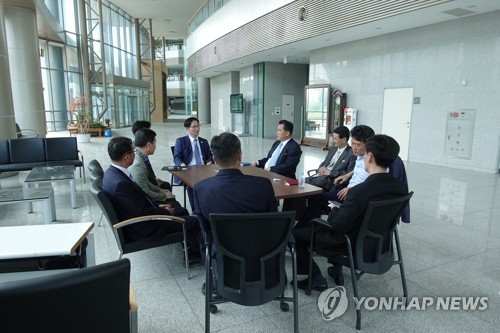 남북공동연락사무소 추진단 개성공단 방문