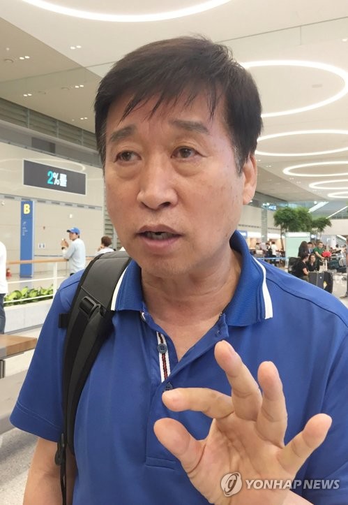 김호철 전 남자배구 대표팀 감독