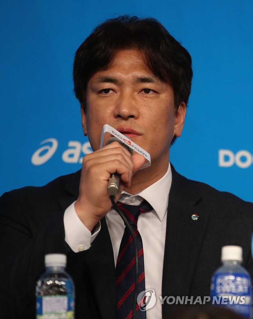 시즌 각오 밝히는 GS칼텍스 차상현 감독