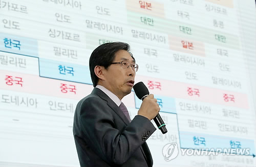기업지배 구조 개선 방안 발표하는 법무부 장관