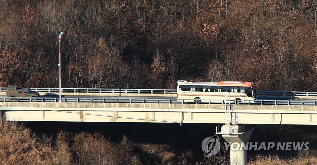 동해선 철도 공동조사단 방북