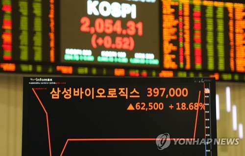 급등세 보인 삼성바이오로직스
