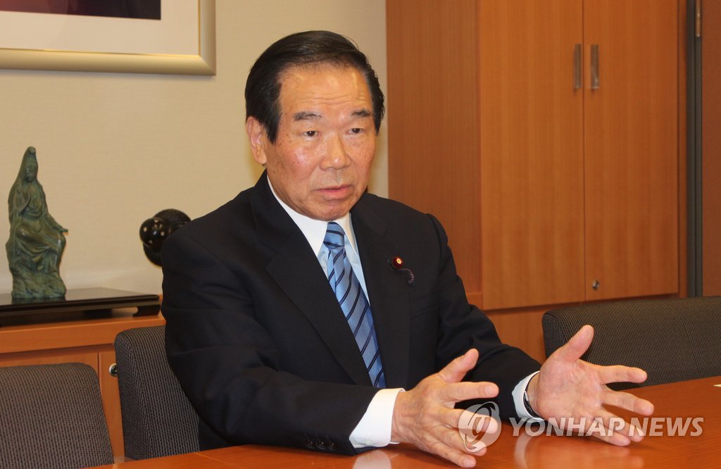 Interview with Japanese lawmaker Interview with Japanese lawmaker
