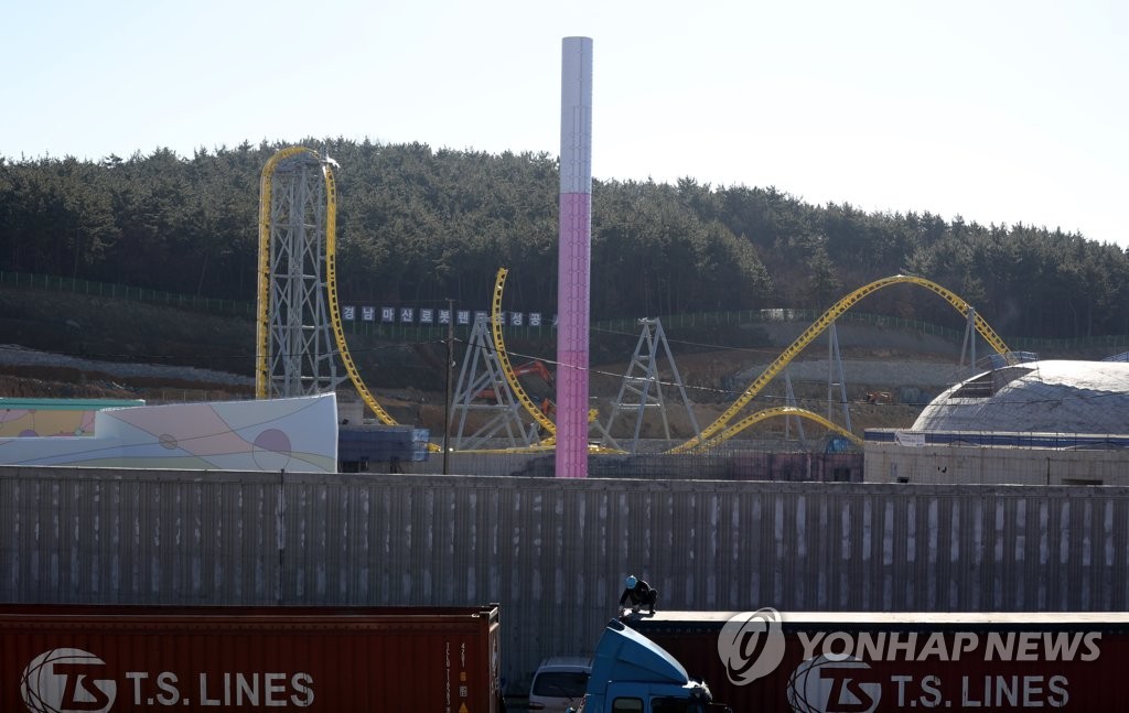 윤곽 드러낸 마산로봇랜드