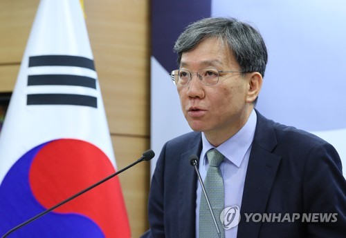 규제 샌드박스 추진상황 설명하는 이련주 규제조정실장