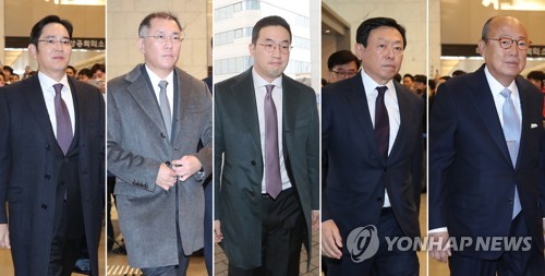 대기업 총수들