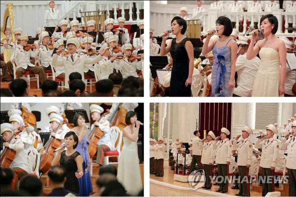 북한 건군절 경축공연