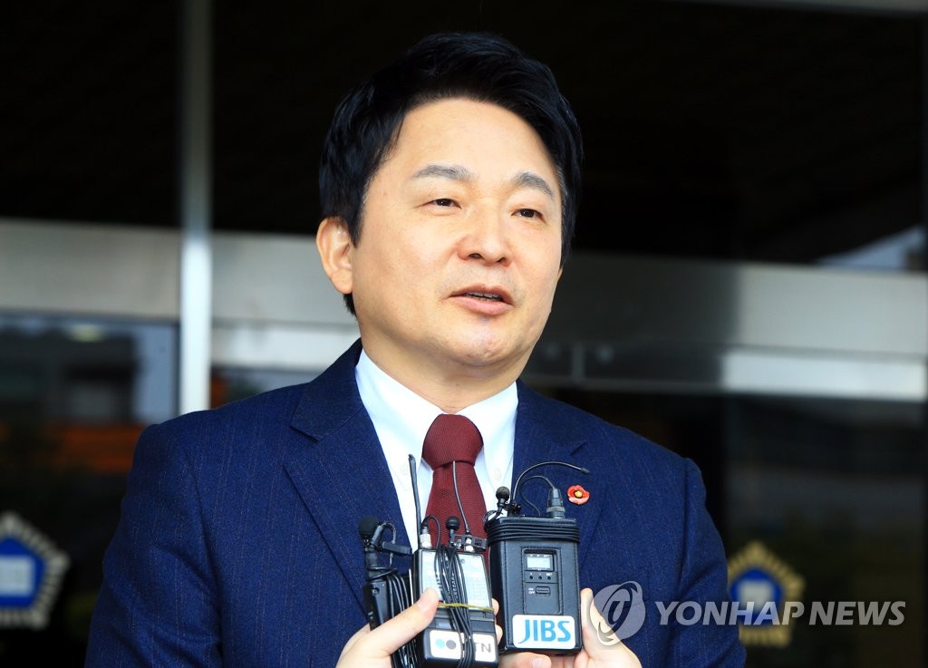 소감 밝히는 원희룡 제주지사