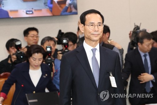 인사청문회 참석한 최정호 후보자