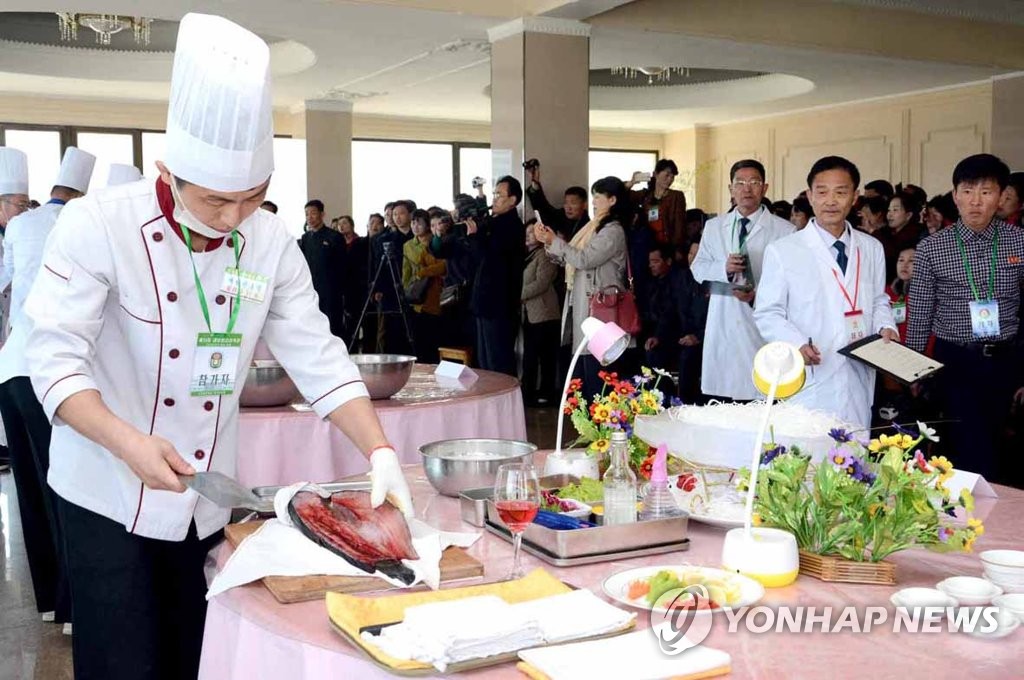 Cooking contest in N. Korea Cooking contest in N. Korea