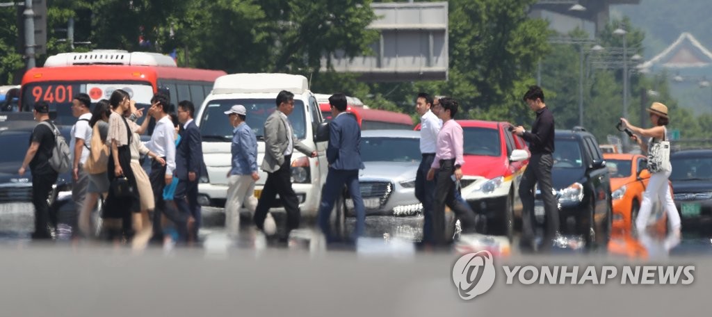 슬슬 달아오르는 도심