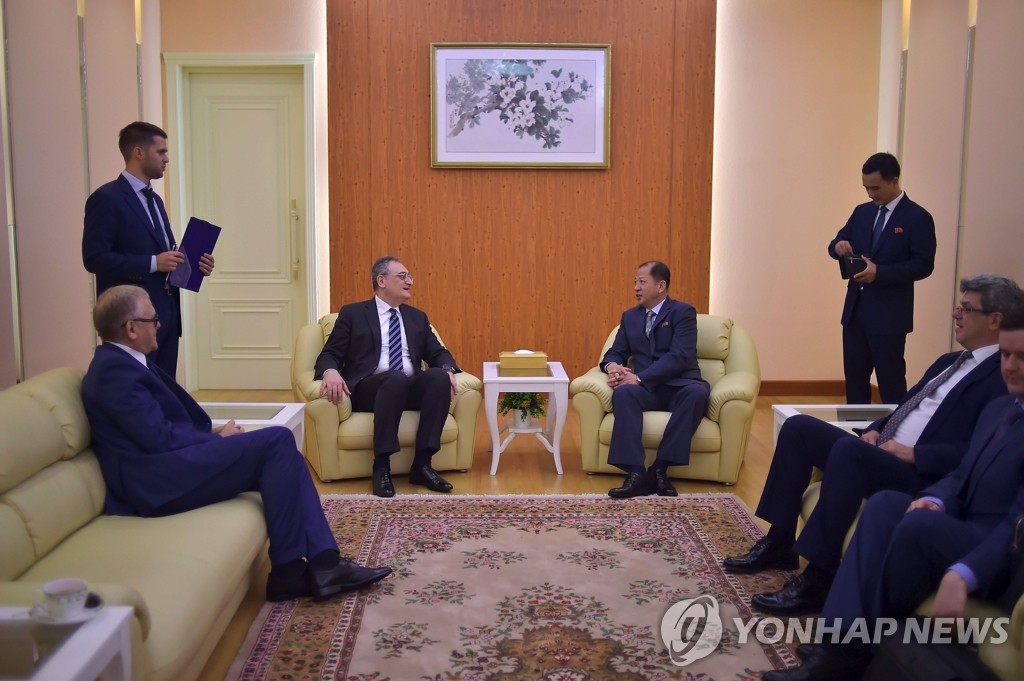모르굴로프 러' 외무차관 북한 방문