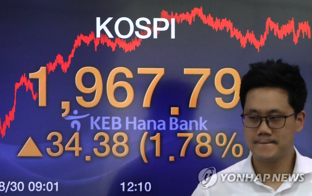 상승 마감한 코스피