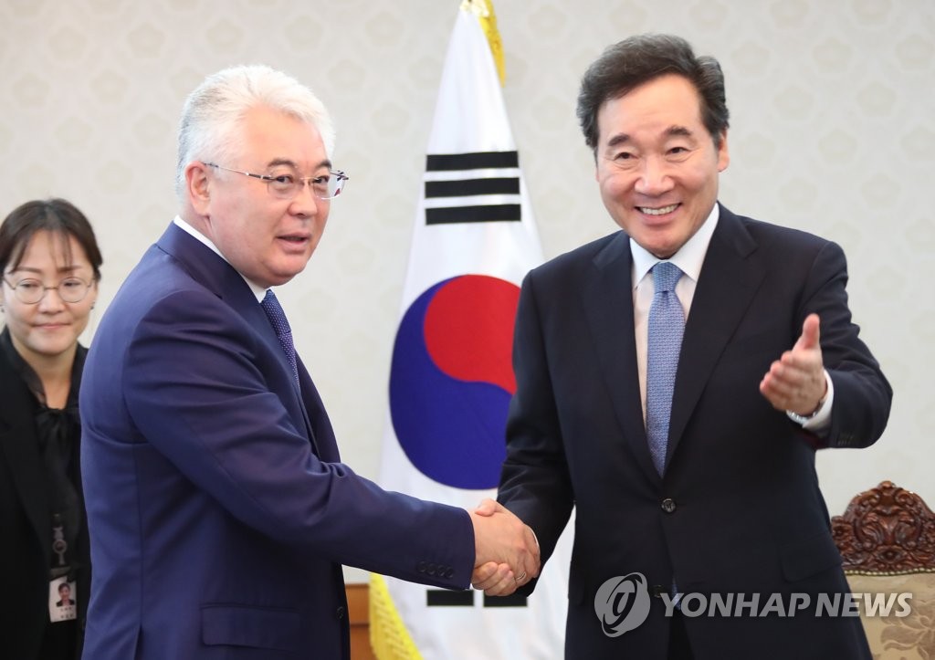 PM meets Kazakh FM PM meets Kazakh FM