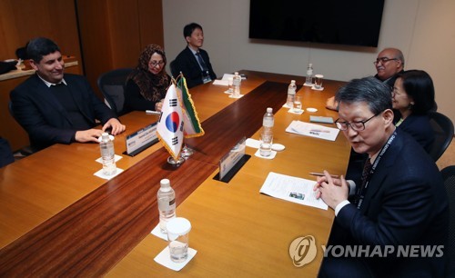 조성부 연합뉴스 사장, 이란 IRNA통신 사장과 간담회