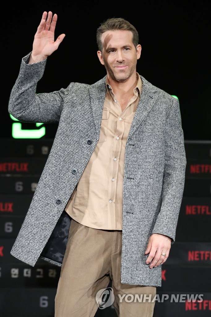 Ryan Rodney Reynolds en Corea del Sur Ryan Rodney Reynolds en Corea del Sur