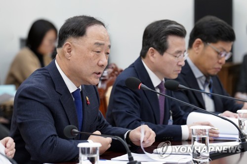 경제정책방향 보고하는 홍남기 경제부총리