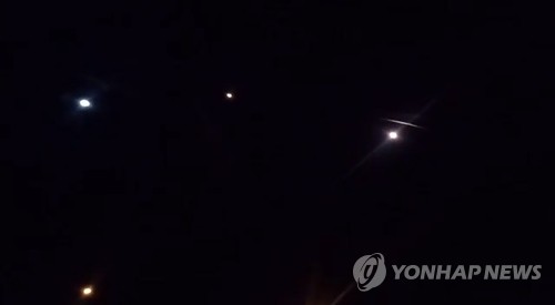이란이 이라크 미군기지에 발사한 미사일