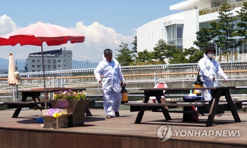 인천 코로나19 확진자 다녀간 강릉시 강문동 특별 방역