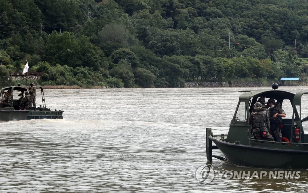 의암호 사고 실종자 수색