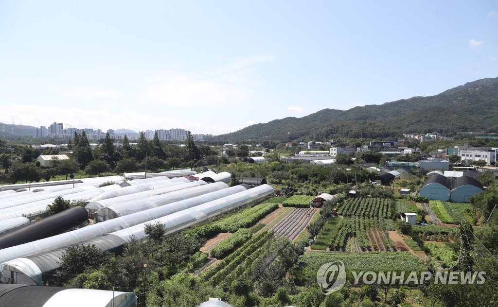 3기 신도시로 지정된 과천지구 모습