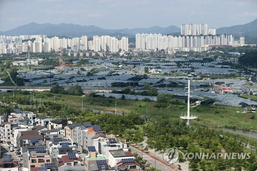 3기 신도시로 지정된 고양 창릉 지구 일대 모습