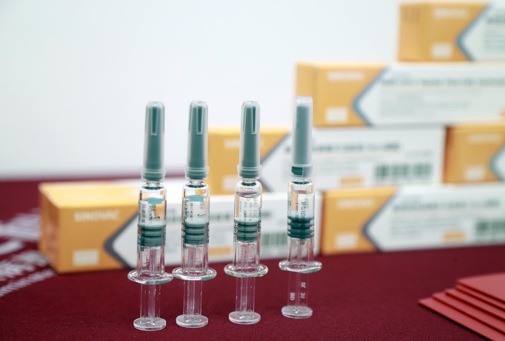 중국이 개발중인 코로나19 백신 샘플 [연합뉴스 자료사진]