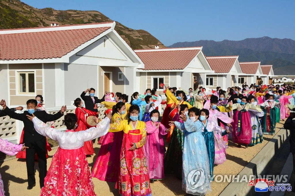 Restored village in N. Korea Restored village in N. Korea