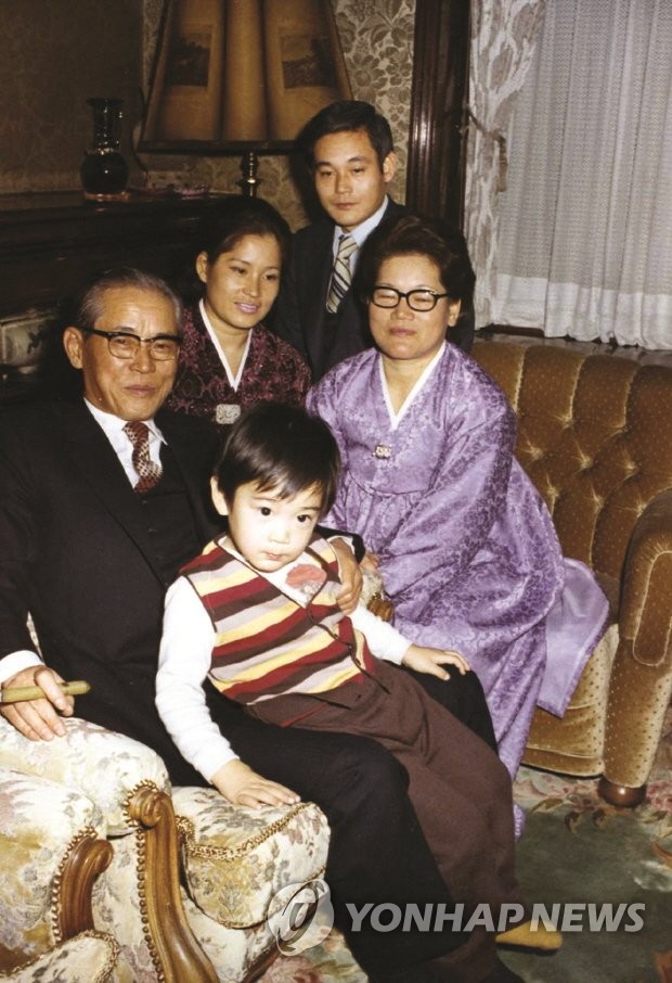 삼성 일가 가족사진