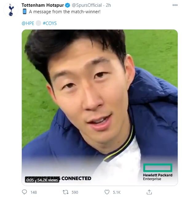 Tottenham's Son Heung-min Tottenham's Son Heung-min