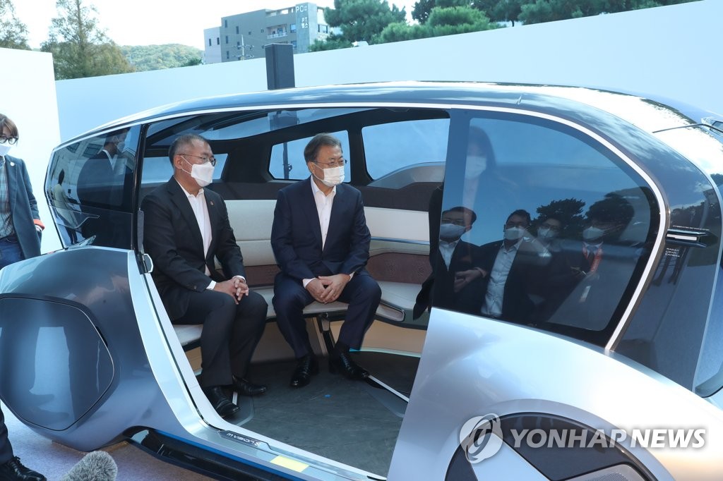 Voiture autonome pour un service d'autopartage Voiture autonome pour un service d'autopartage