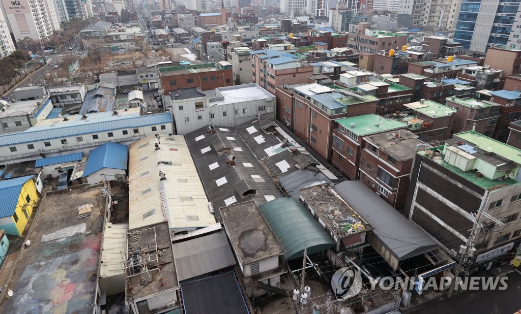 서울 공공재개발 후보지에 속한 양평13ㆍ14구역