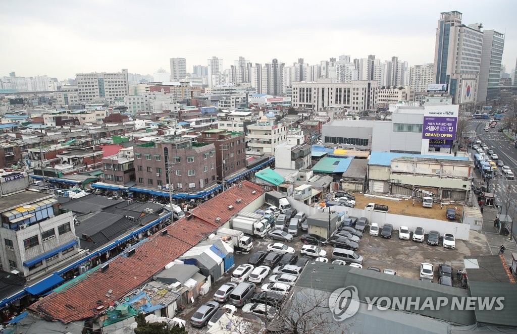 공공 재개발 추진되는 서울 '용두 1-6' 구역