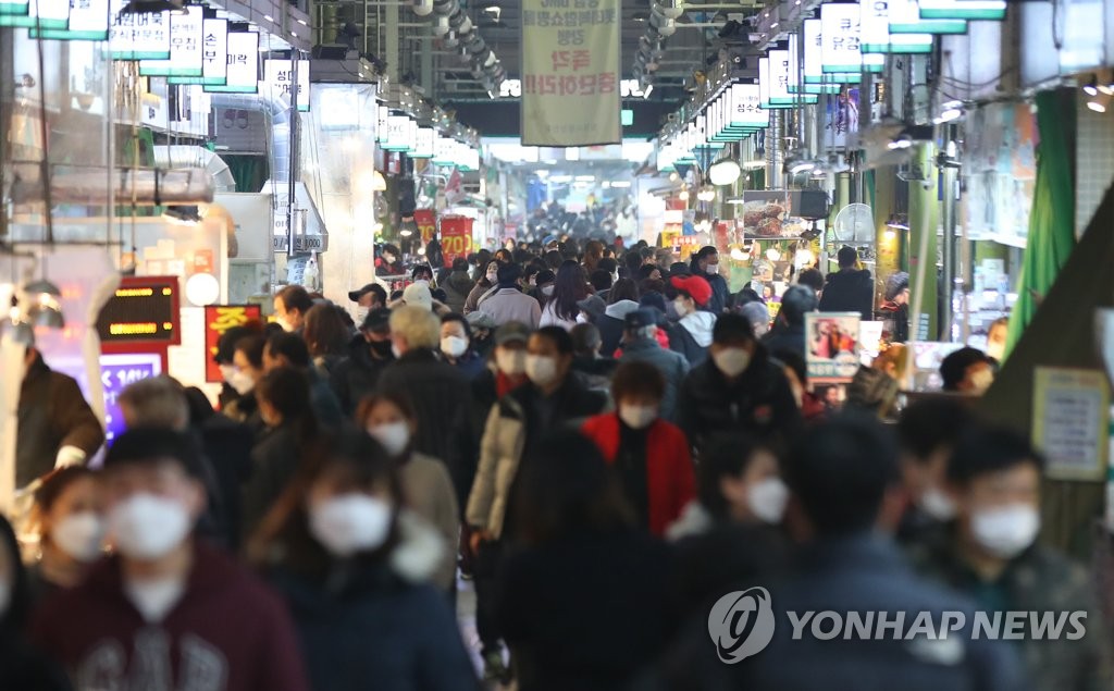 모처럼 활기 찾아가는 전통시장